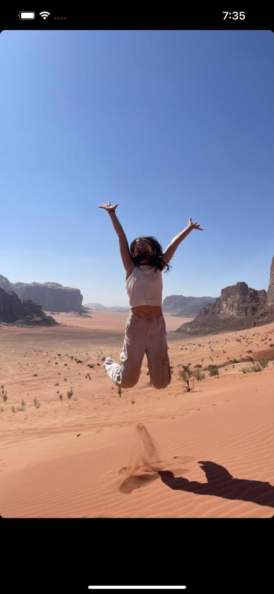 Luxury tent Wadi Magic Camp